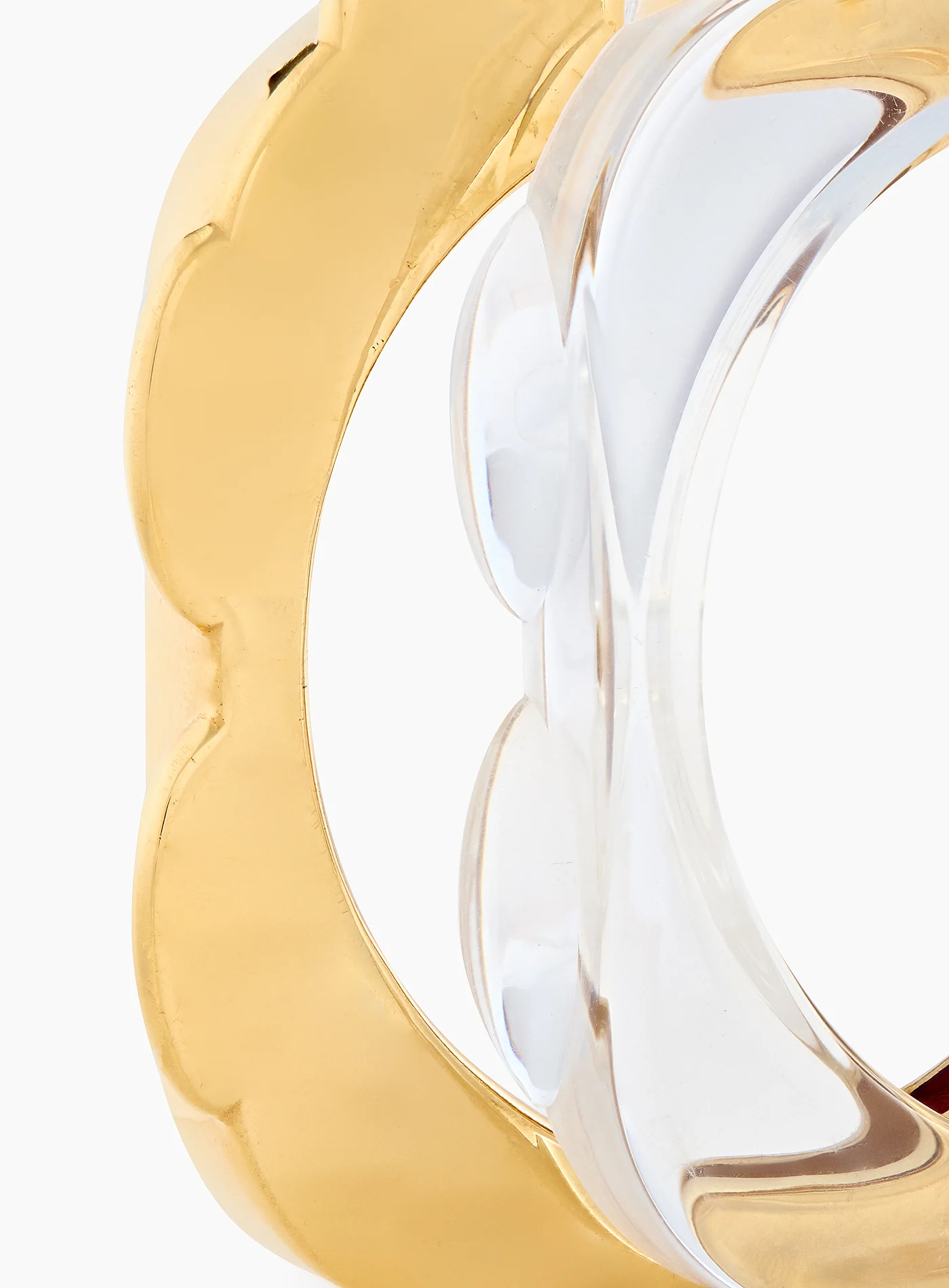 "Best Of Both Worlds" Gold Bangle - Image 4