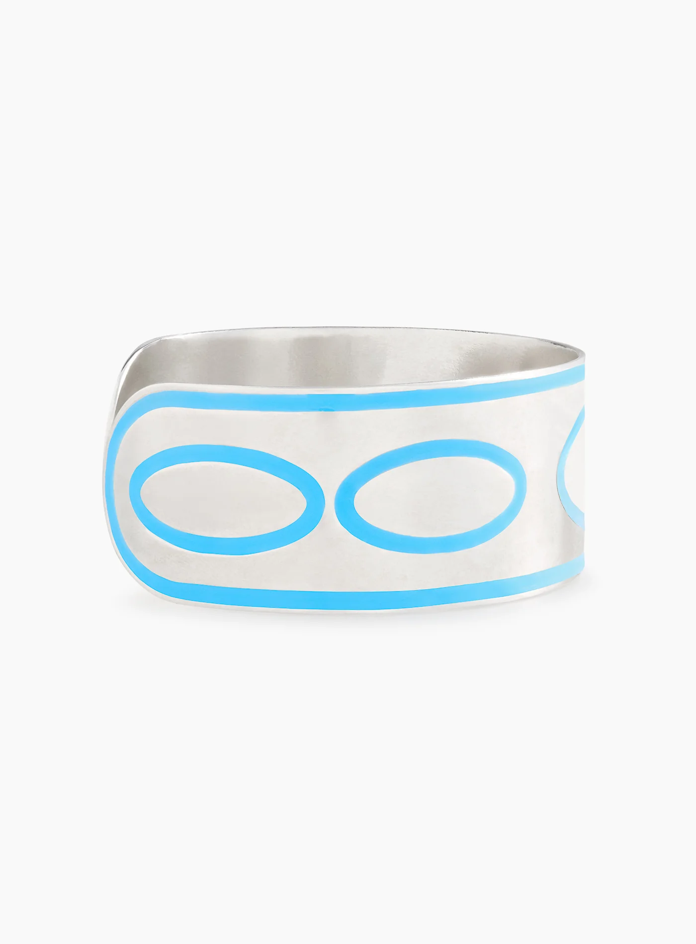 Silverie Blue Emanem Bangle - Image 3
