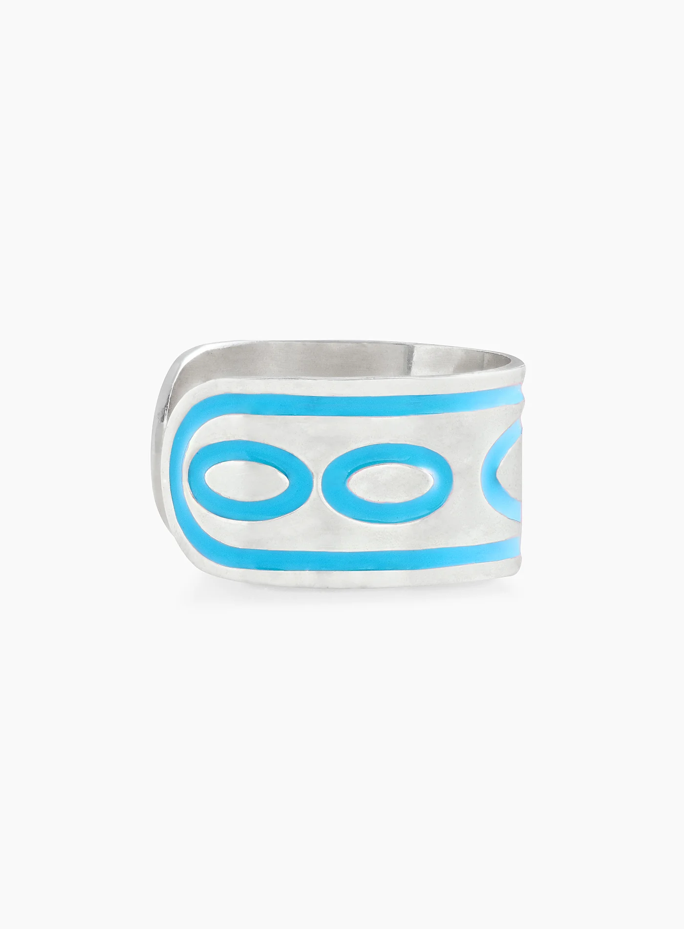 Silverie Blue Emanem Ring - Image 4