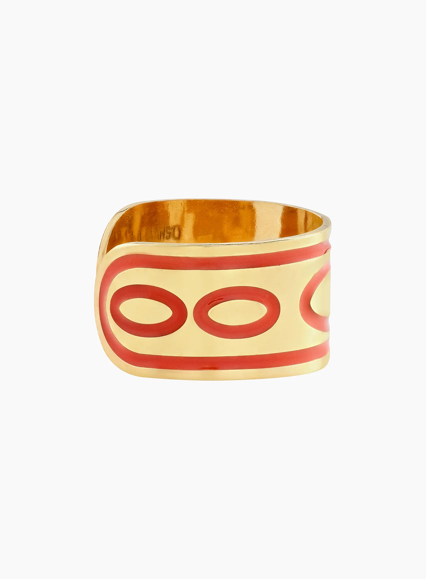 Goldie Orange Emanem Ring - Image 4