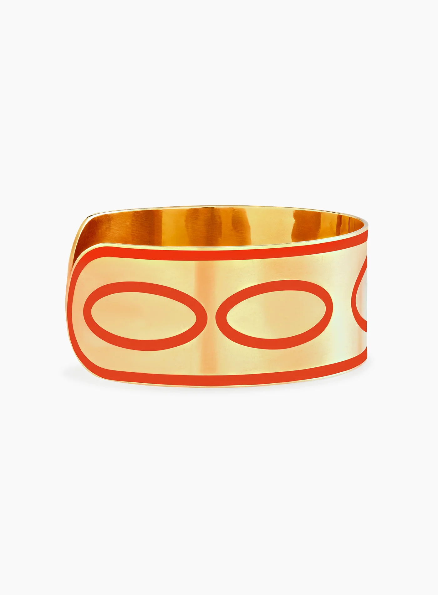 Goldie Orange Emanem Bangle - Image 4