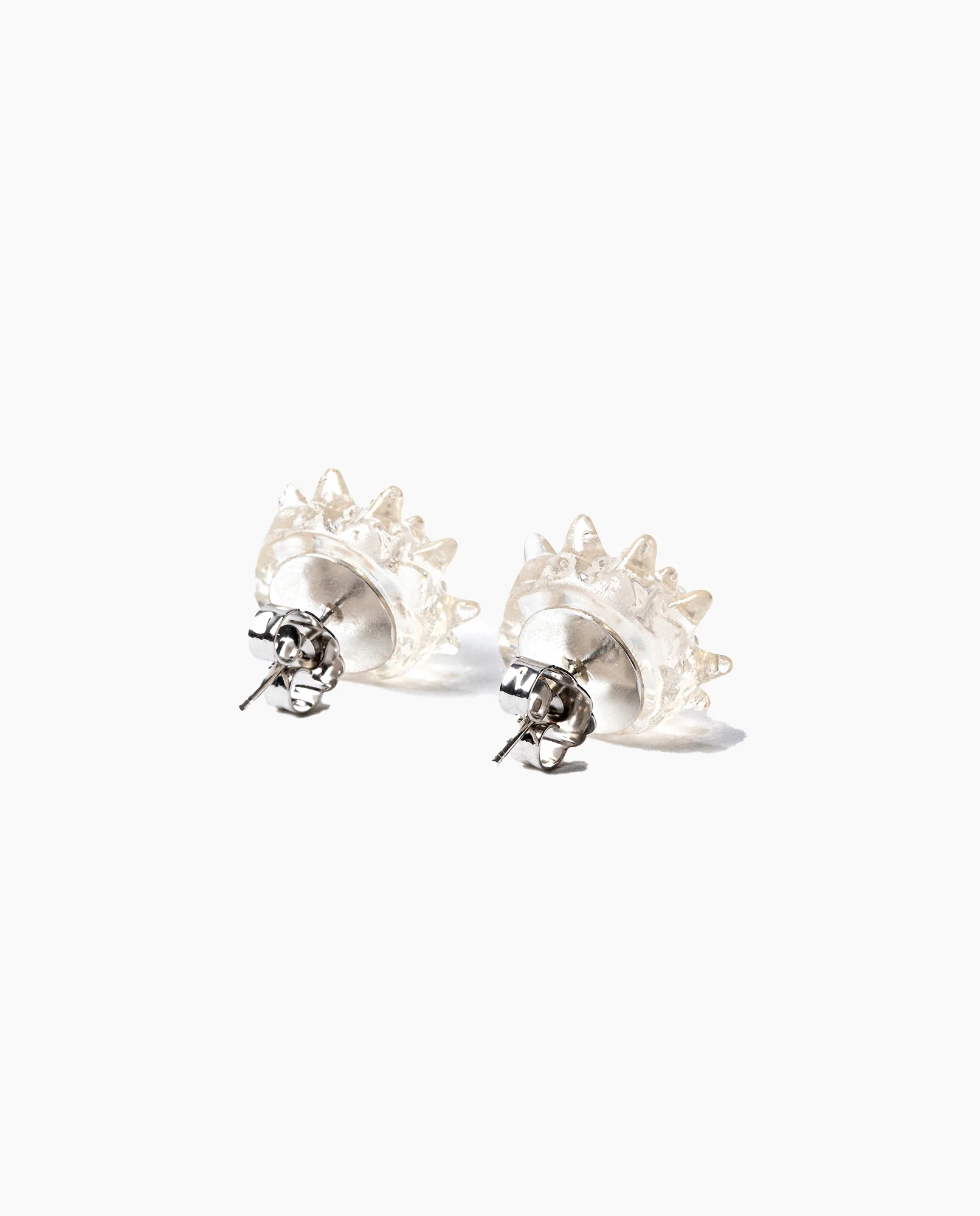 Transparent Shell Earrings - Image 3