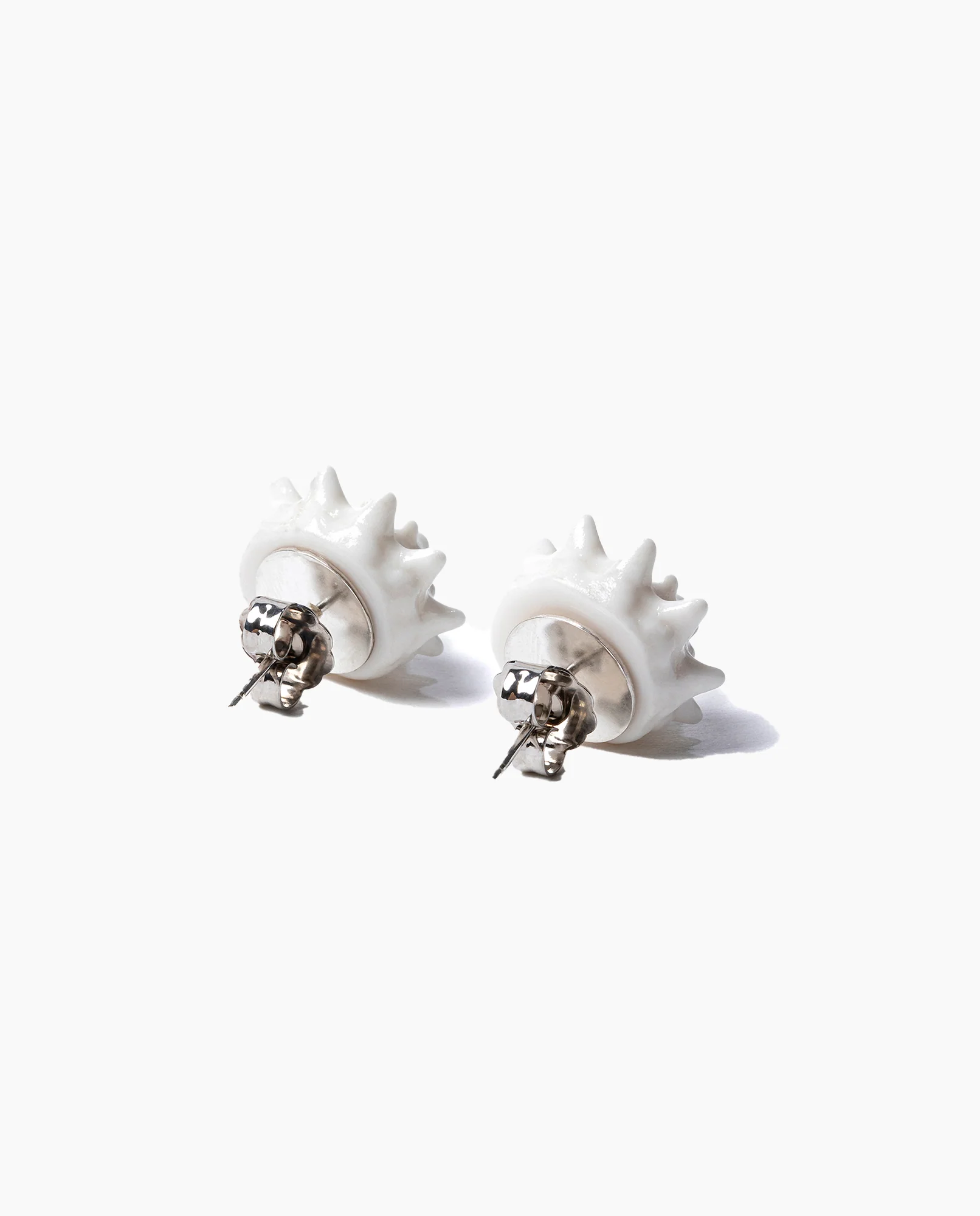 White Shell Earrings - Image 3